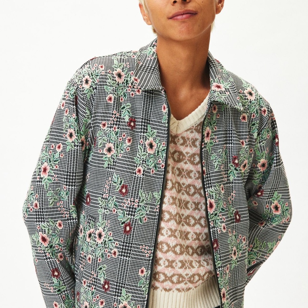 NWT Urban Outfitters floral jacket #floraljacket